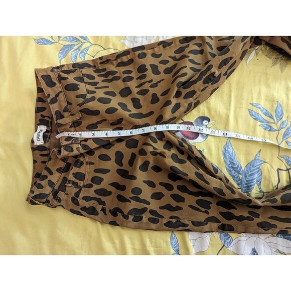 L'AGENCE high rise skinny Margot jeans in animal print sz 25 new with tags - Picture 5 of 6